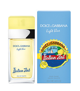 dolce y gabbana light blue italian zest